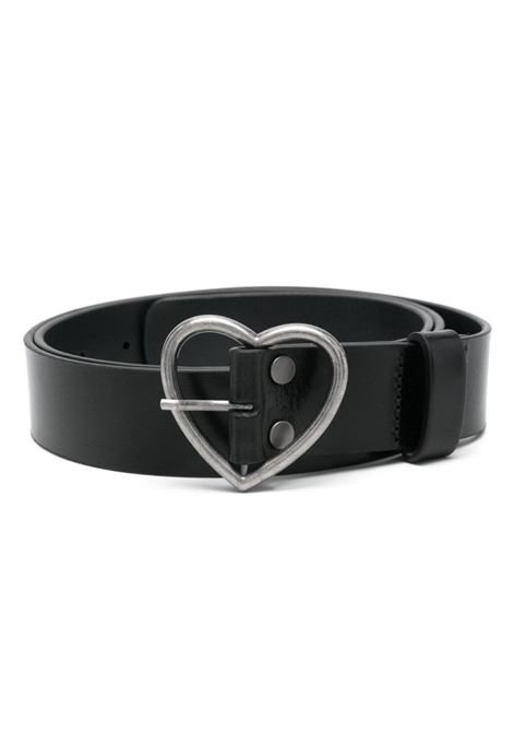 Black Heart belt Martine rose - men MARTINE ROSE | Belts | 1142LP10001BLK